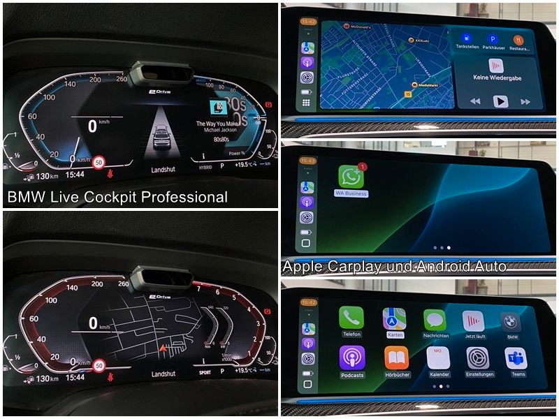 BMW X5 45e M-Sport Laser Sbel M-Sitz Carbon AHK ACC
