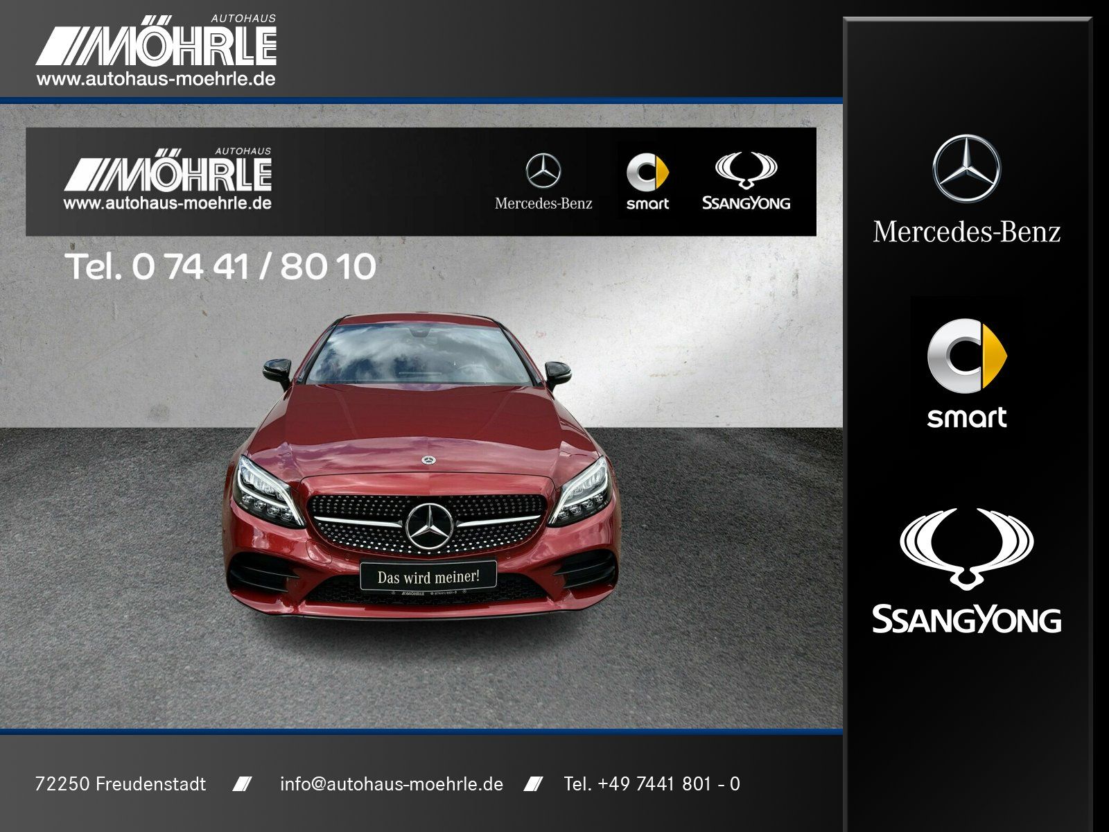 Mercedes-Benz C 180 Coupé AMG Line - Samsaru's Car Outlet