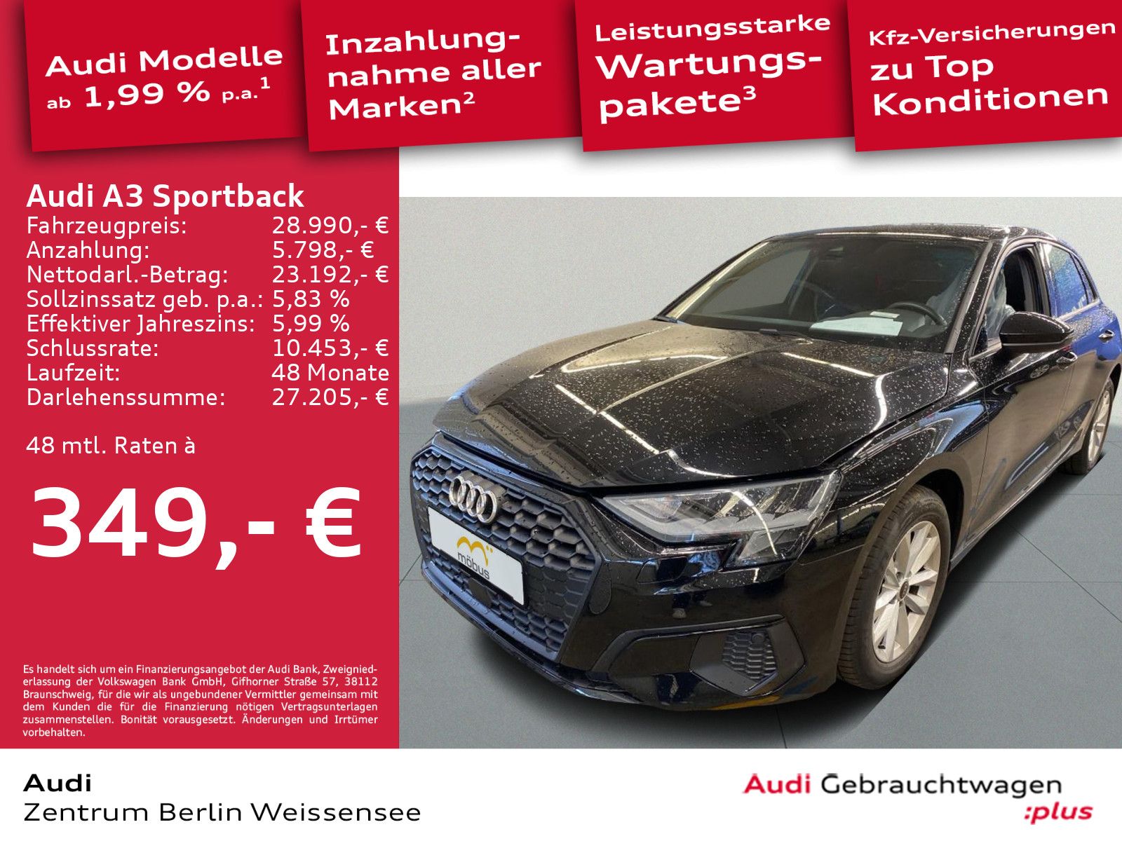 Audi A3 Sportback 35 TFSI - Samsaru's Car Outlet