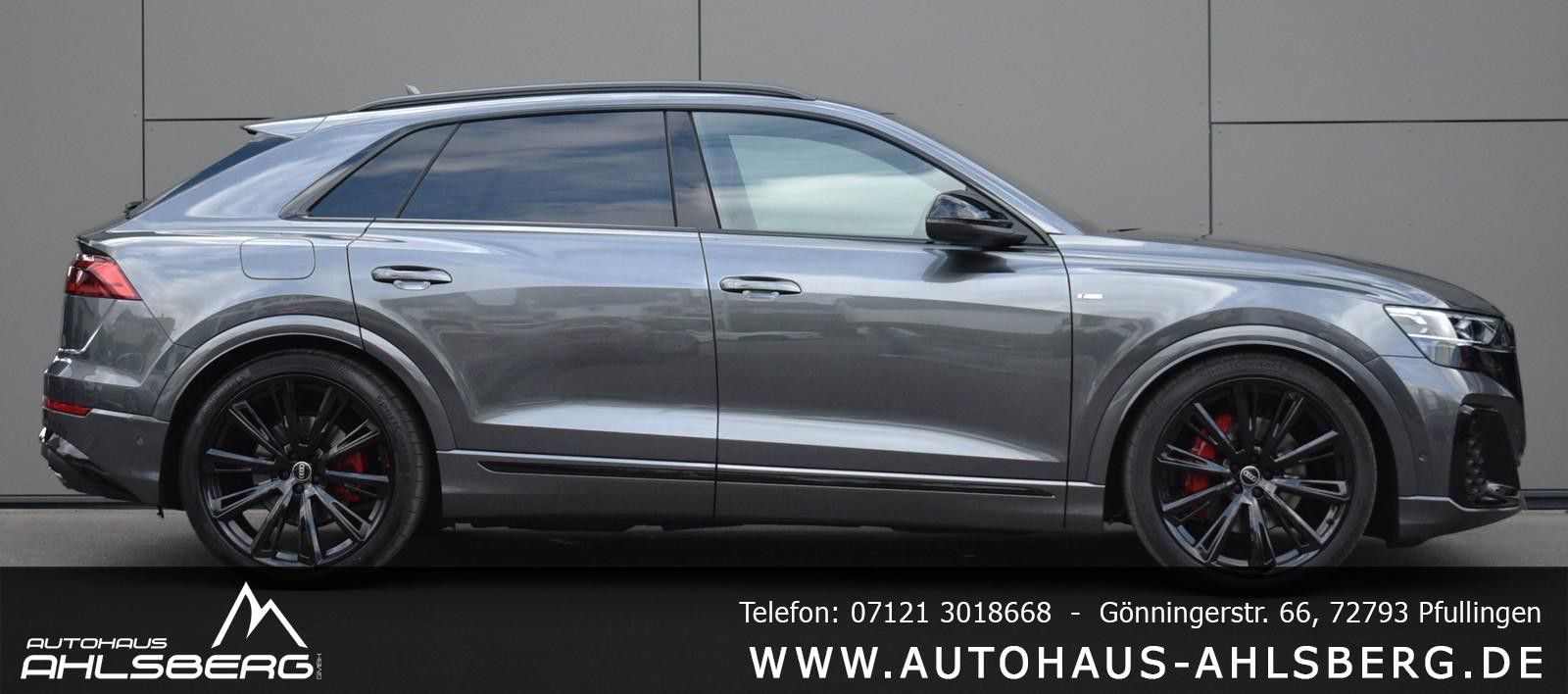 Audi Q8 S-Line Pano 23 Zoll 360°/HD Matrix/Massa./HUD