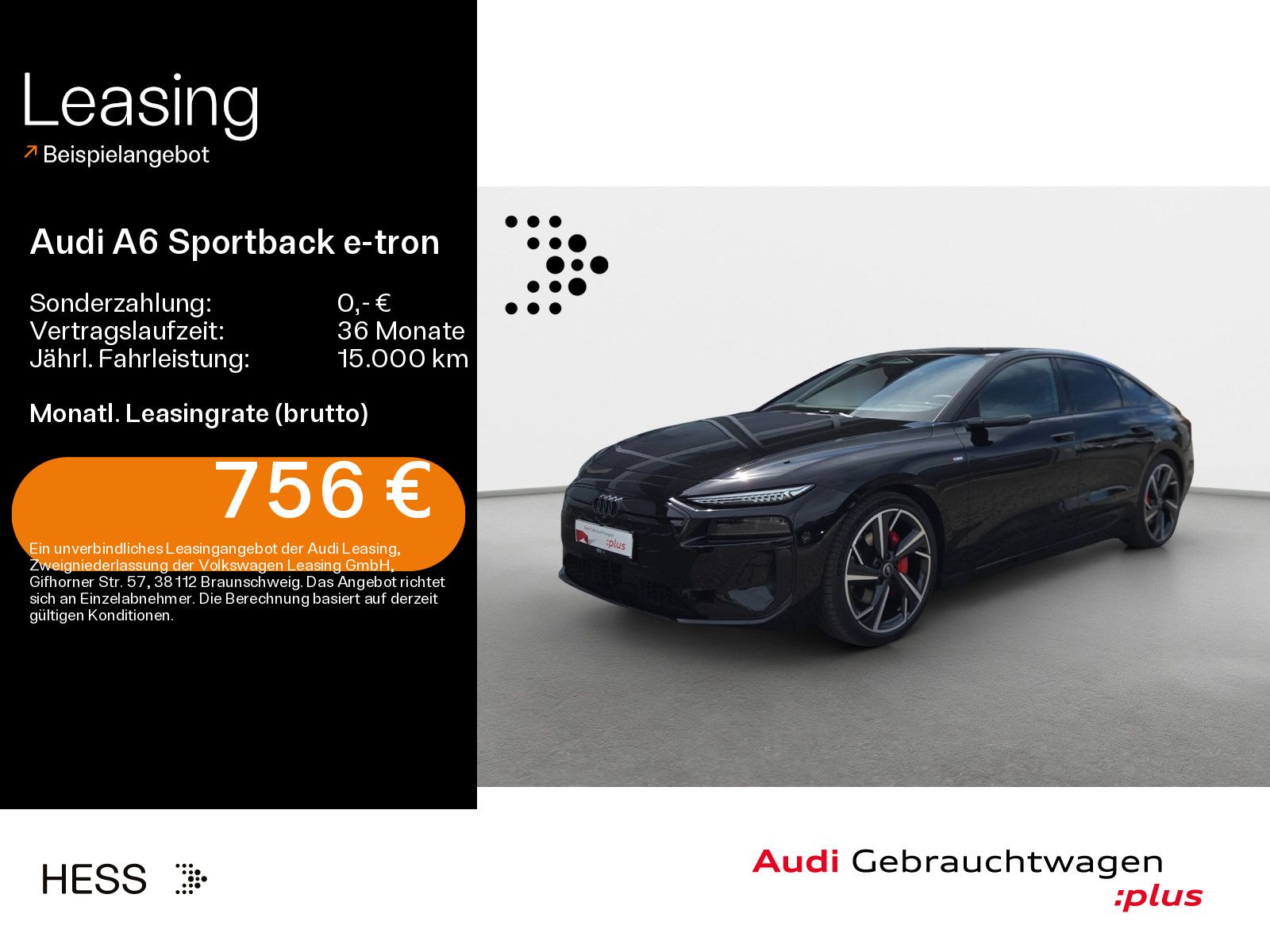 Audi A6 Sportback e-tron quattro S-LINE*MATRIX*HUD*LU