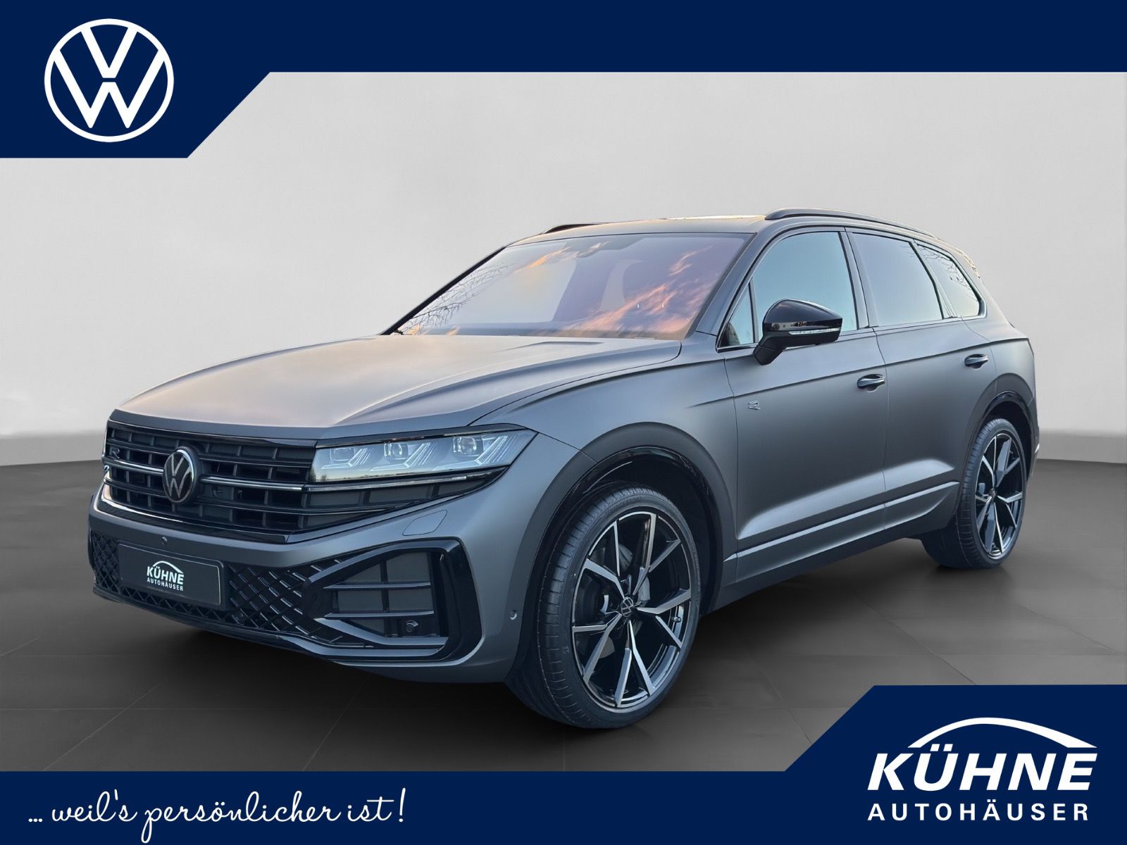 Volkswagen Touareg R-Line V6 TDI 4M Black Style | AHK PANO