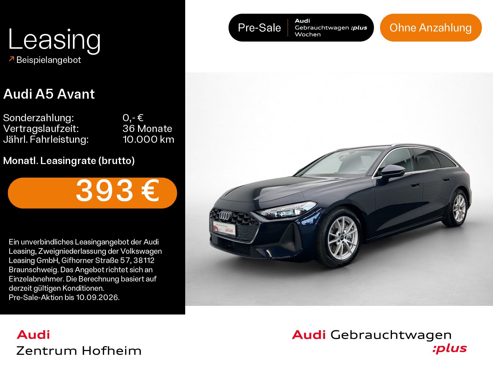 Audi A5 Avant 40 TDI S line S tro*B&O*HUD*Standh*Matr