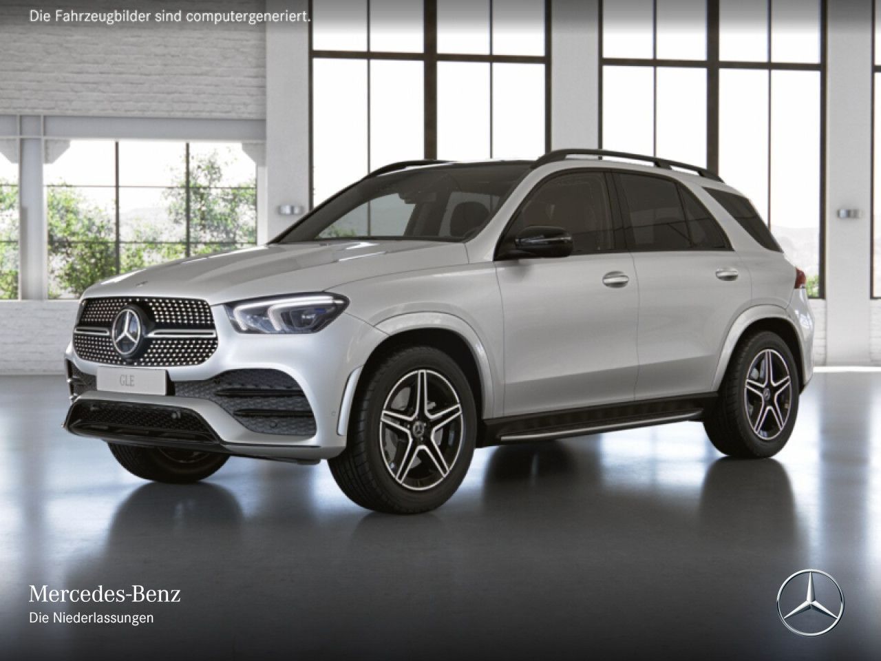 Mercedes-Benz GLE400d4M AMG Dist/Pano/Burme/Airm/Trittb/7.Sitz