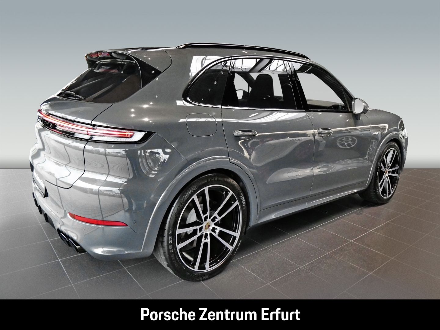 Porsche Cayenne E-Hybrid Sonderfabe nimbusgrau  Vollauss