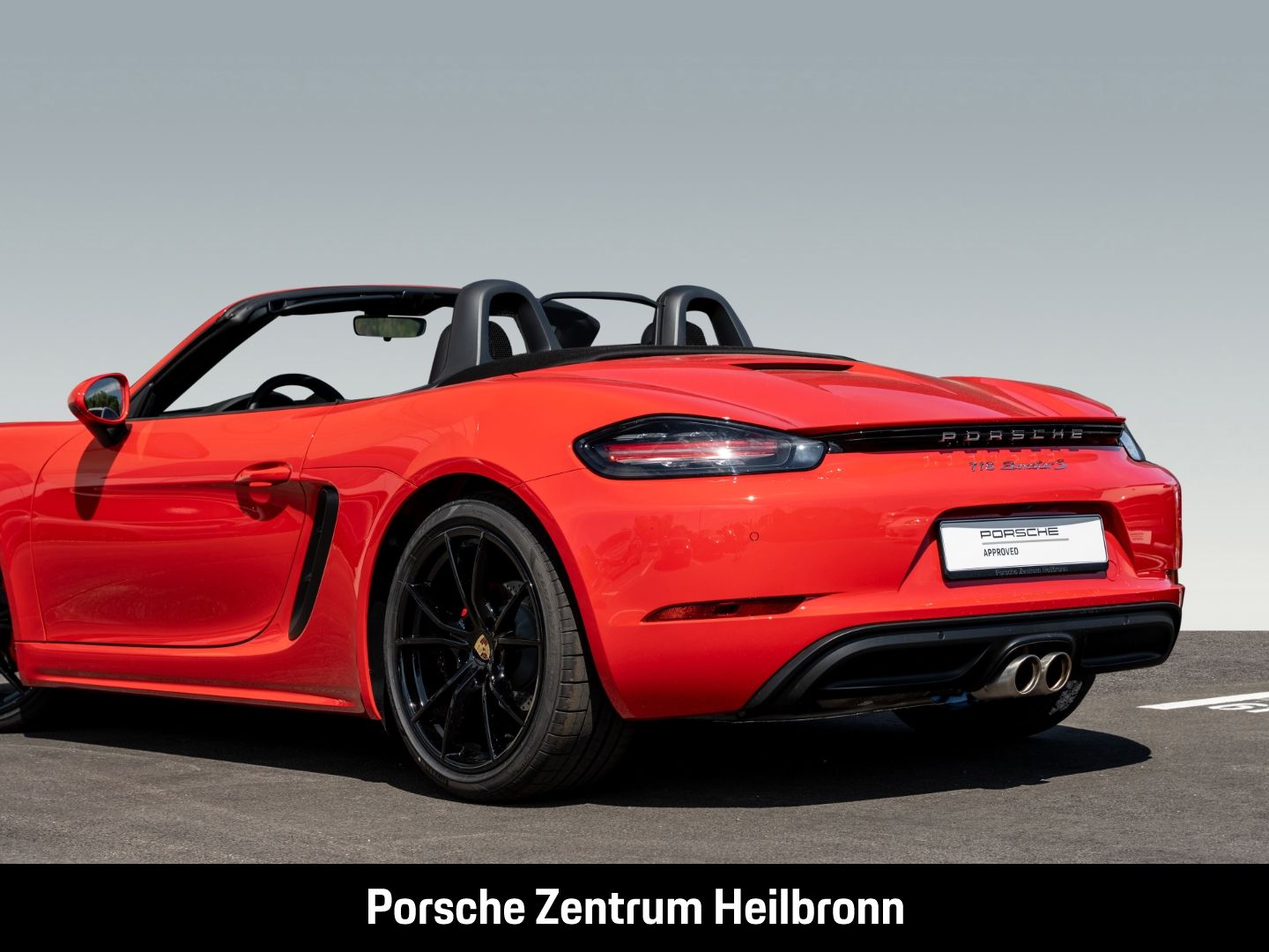 Porsche Boxster 718 S Sportabgasanlage Abstandstempomat