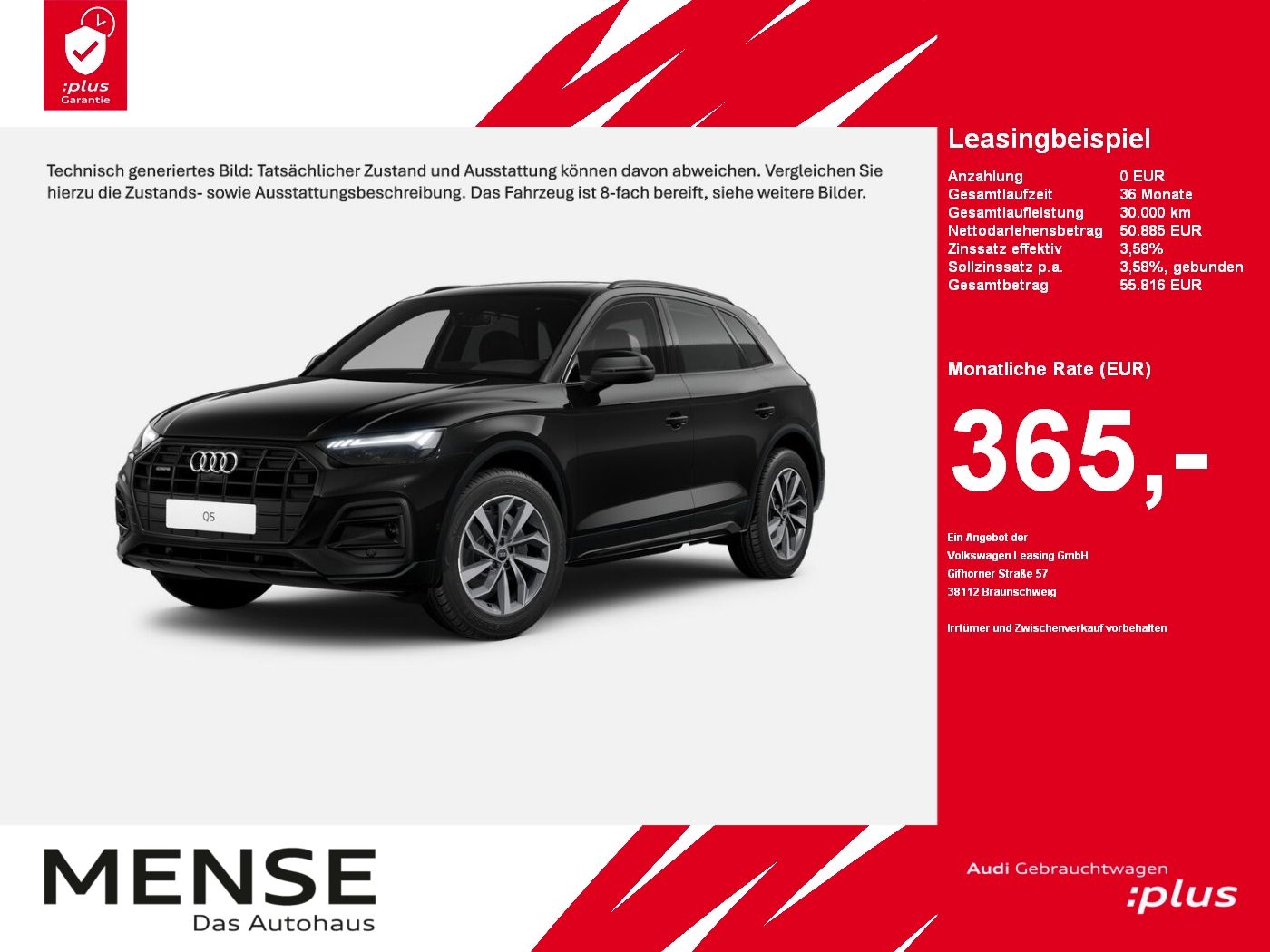 Audi Q5 45 TFSI quattro S tronic advanced - Samsaru's Car Outlet