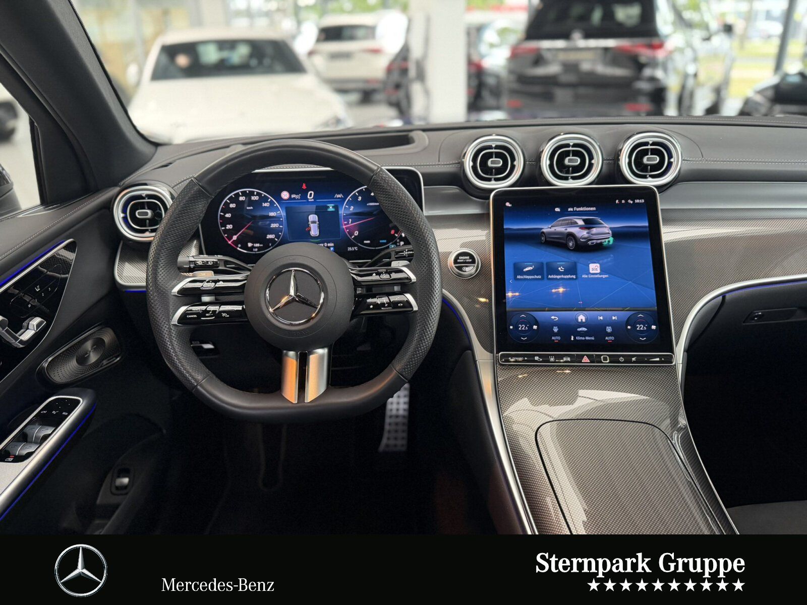 Mercedes-Benz GLC 300 4M AMG*Std-Hzg*AHK*Night*Burm3D*Pano*20"