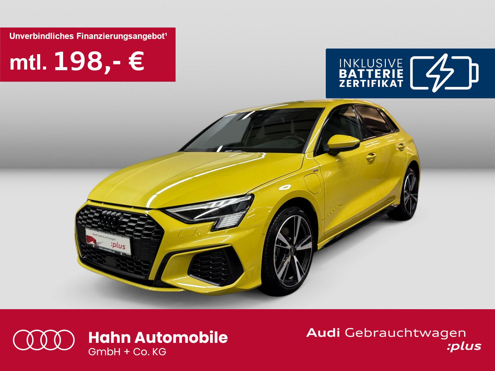 Audi A3 Sportback 40 TFSIe S line Carplay Matrix Virt