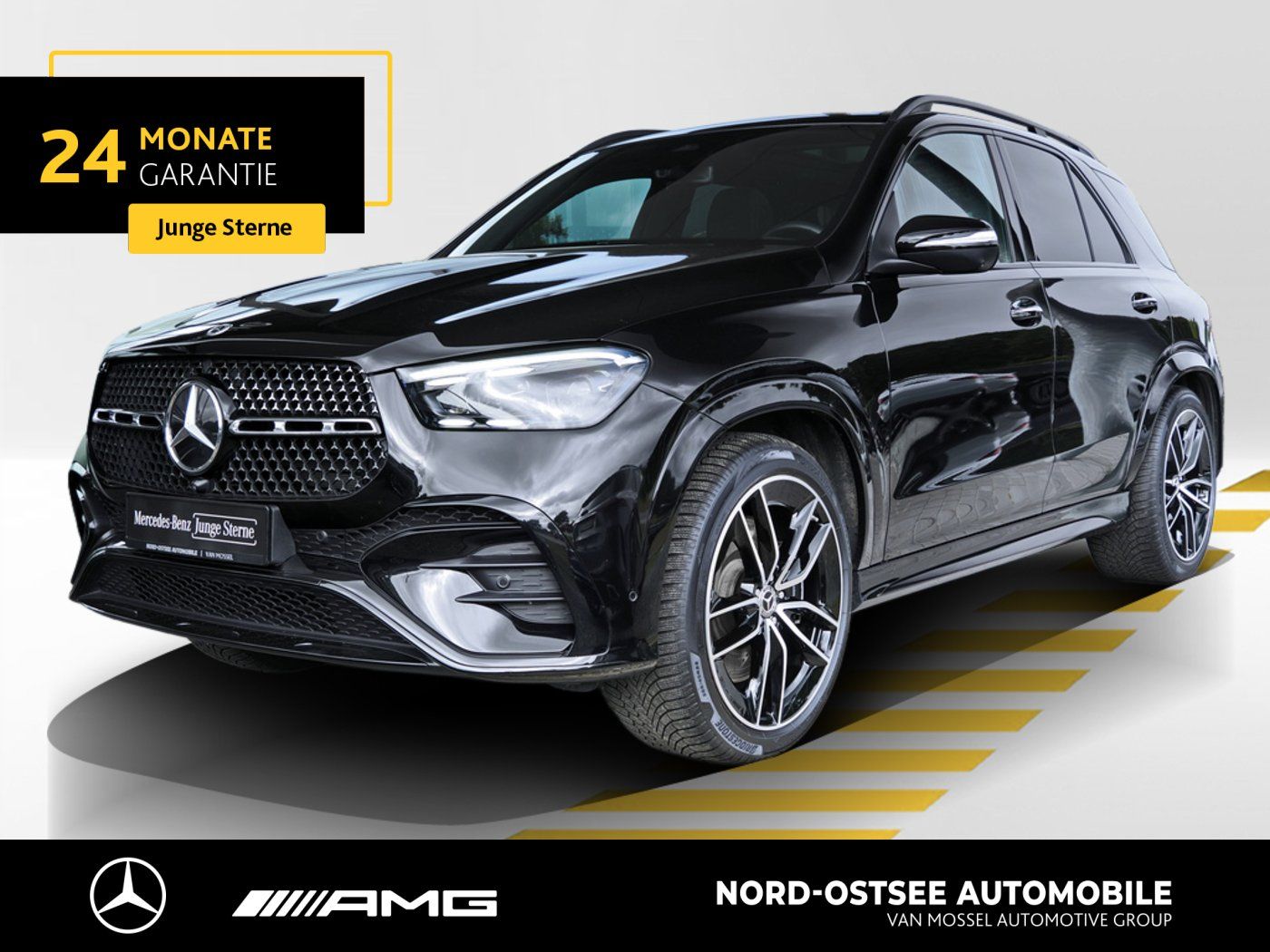 Mercedes-Benz GLE 450 d 4M AMG LINE PANO 360° K NIGHT 7 Sitzer