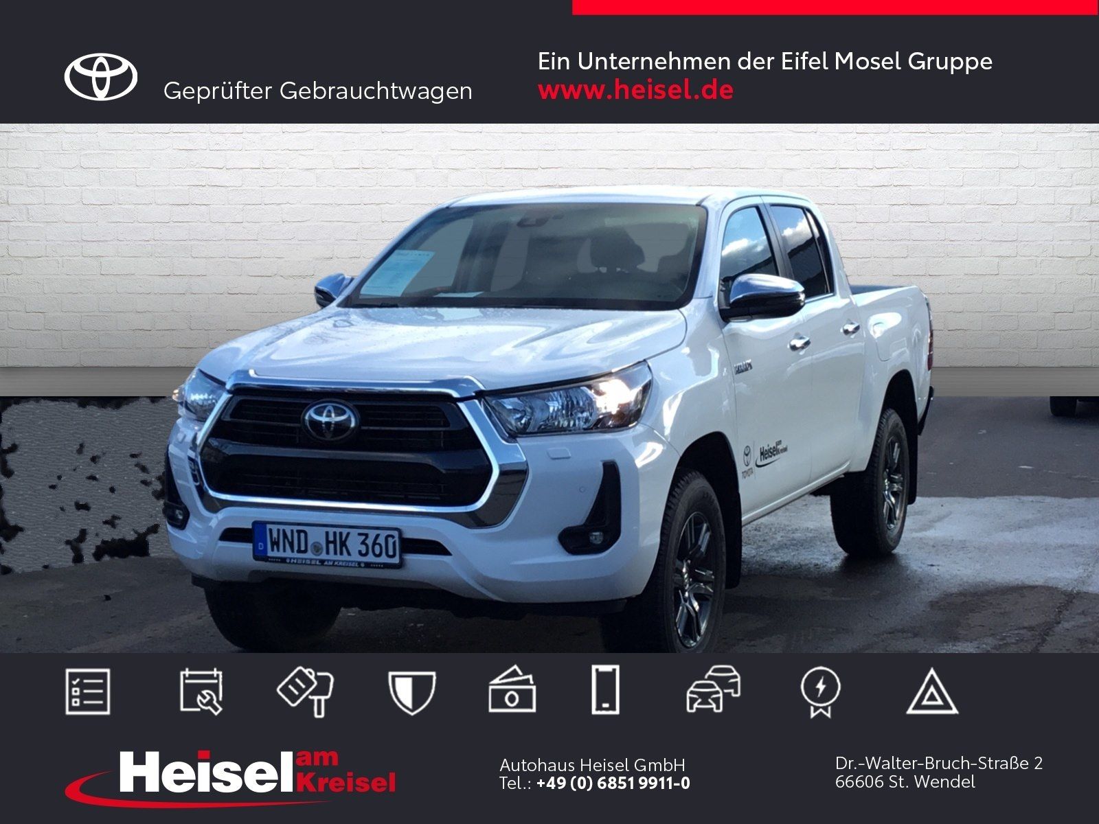 Toyota Hilux Double Cab 2,4 D-4D Comfort 4x4