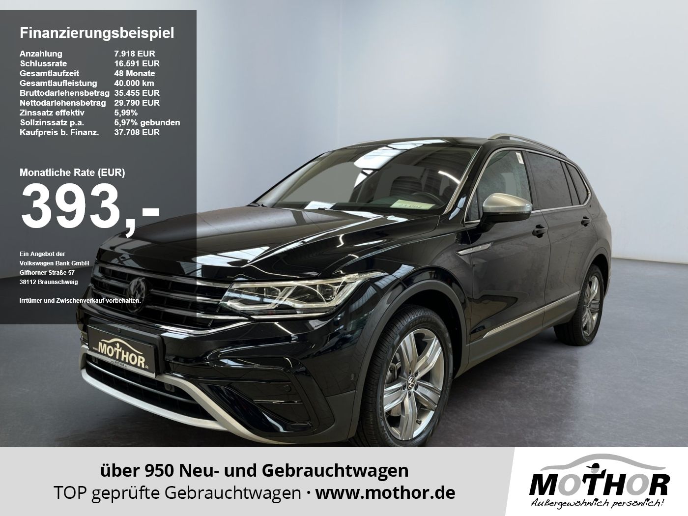 Volkswagen Tiguan Allspace Elegance 2.0 TSI DSG 4x4 7Sitzer