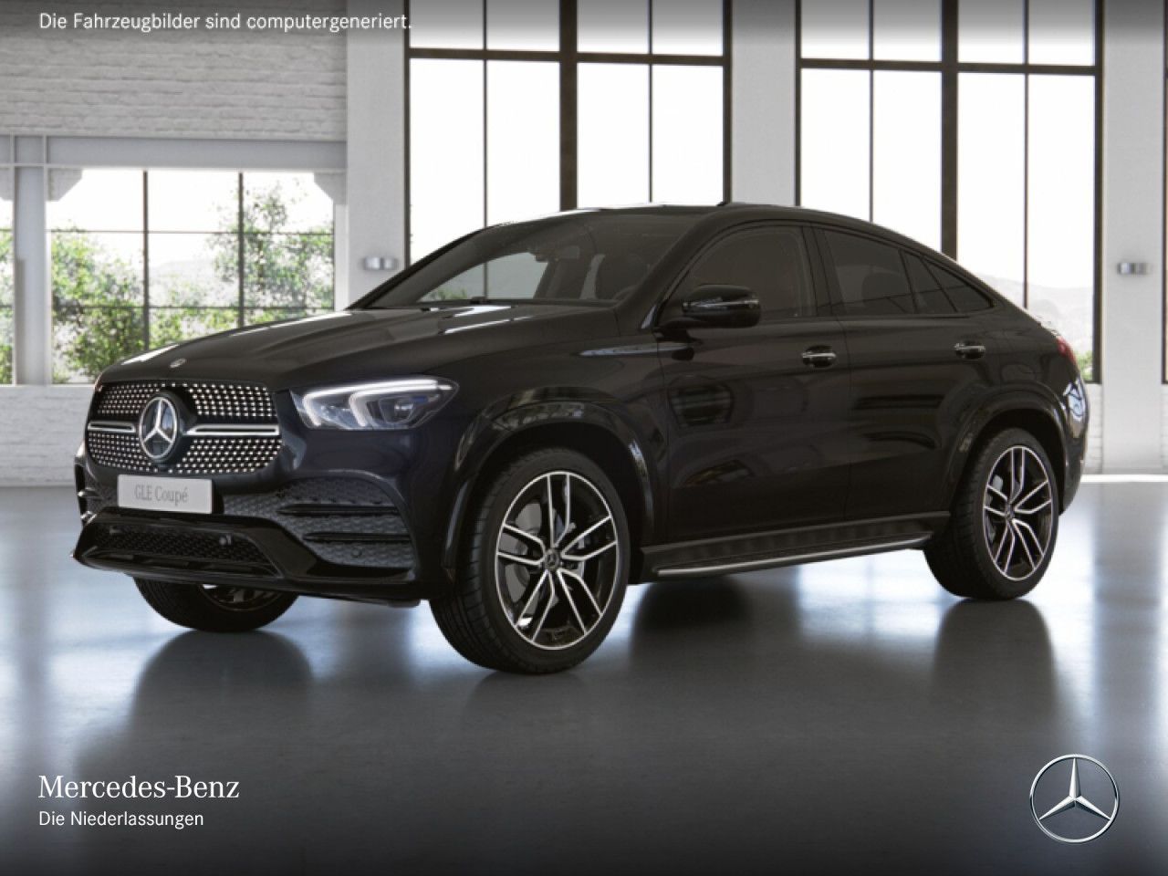 Mercedes-Benz GLE350e 4M Cp AMG/Dist/Pano/Airm/Trittb/22"/Burm