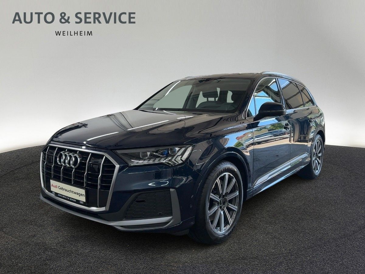 Audi Q7 50 TDI S line qua. AHK ARL B&O HUD Matrix Pan