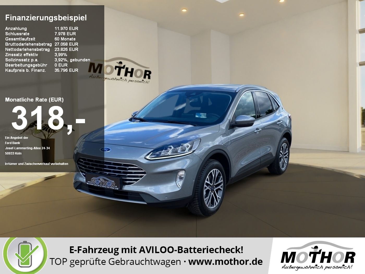 Ford Kuga Titanium X 2.5 PHEV - Samsaru's Car Outlet