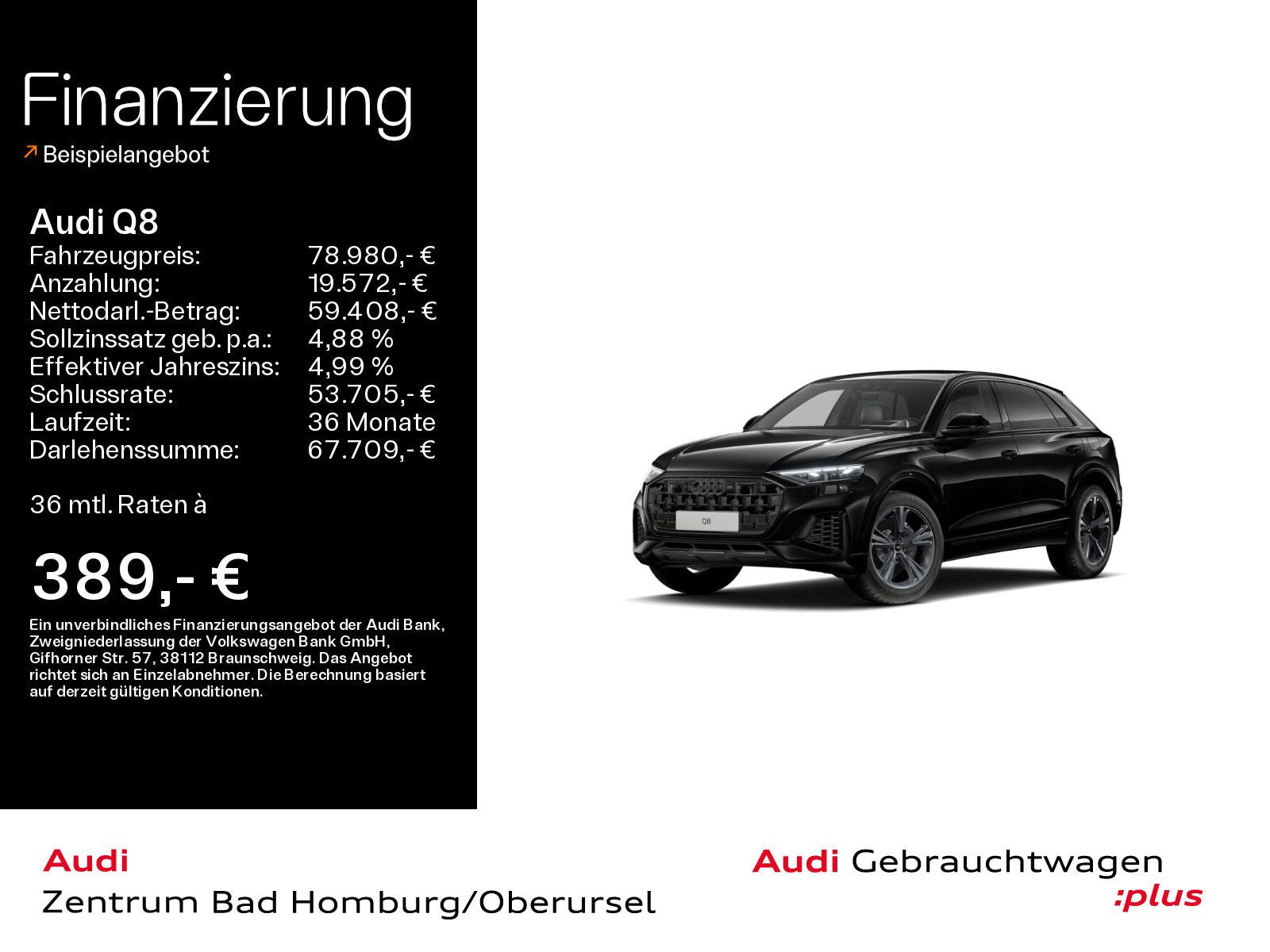 Audi Q8 55 TFSI e quattro - Samsaru's Car Outlet
