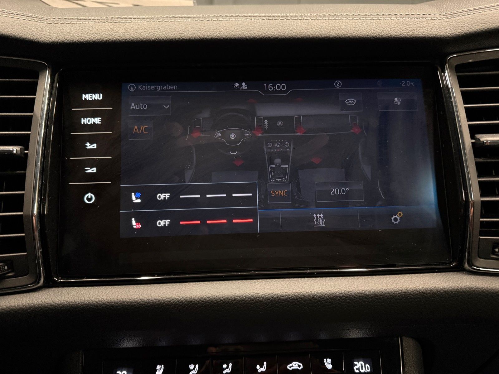 Skoda Kodiaq L&K 4x4 *LEDER*MASSAGE*360*AHK*Standhzg*