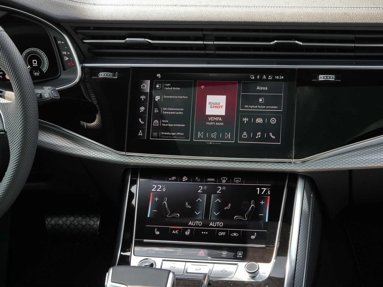 Audi Q7 55 TFSIe qu. S line Air*HuD*Panop*AHK*B&O*ACC