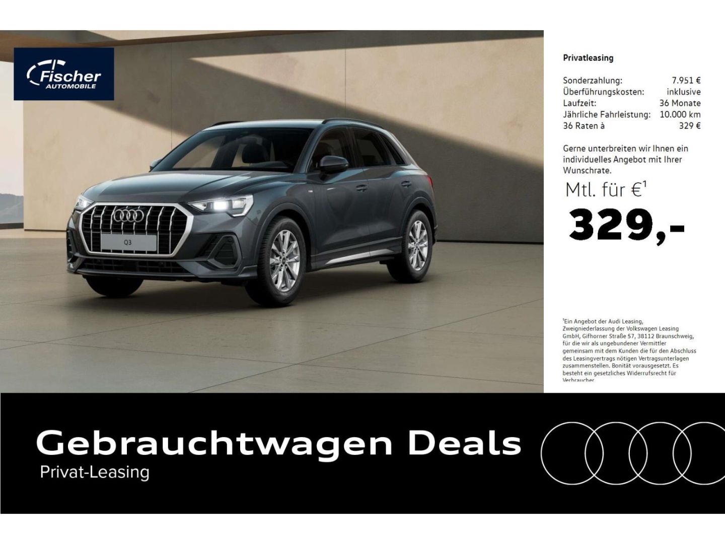 Audi Q3 35 TDI quattro S line - Samsaru's Car Outlet