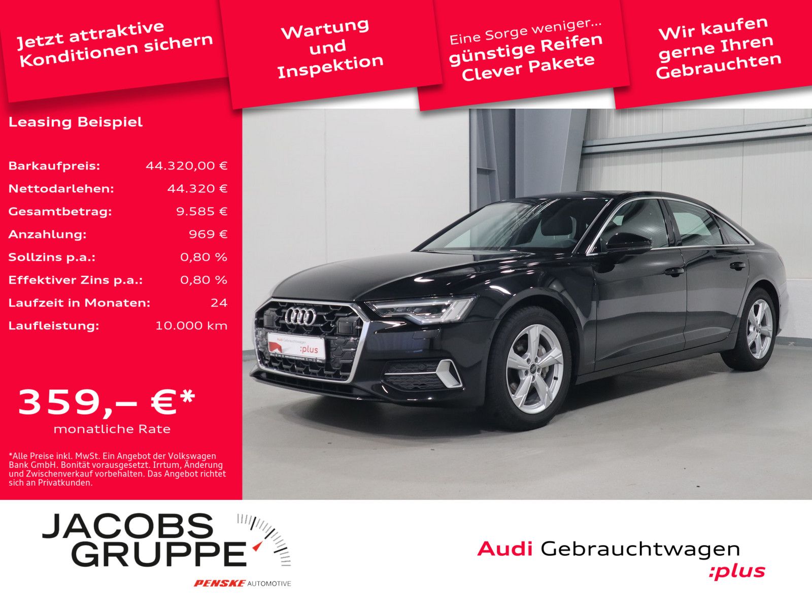 Audi A6 Limo 40 TDI advanced - Samsaru's Car Outlet
