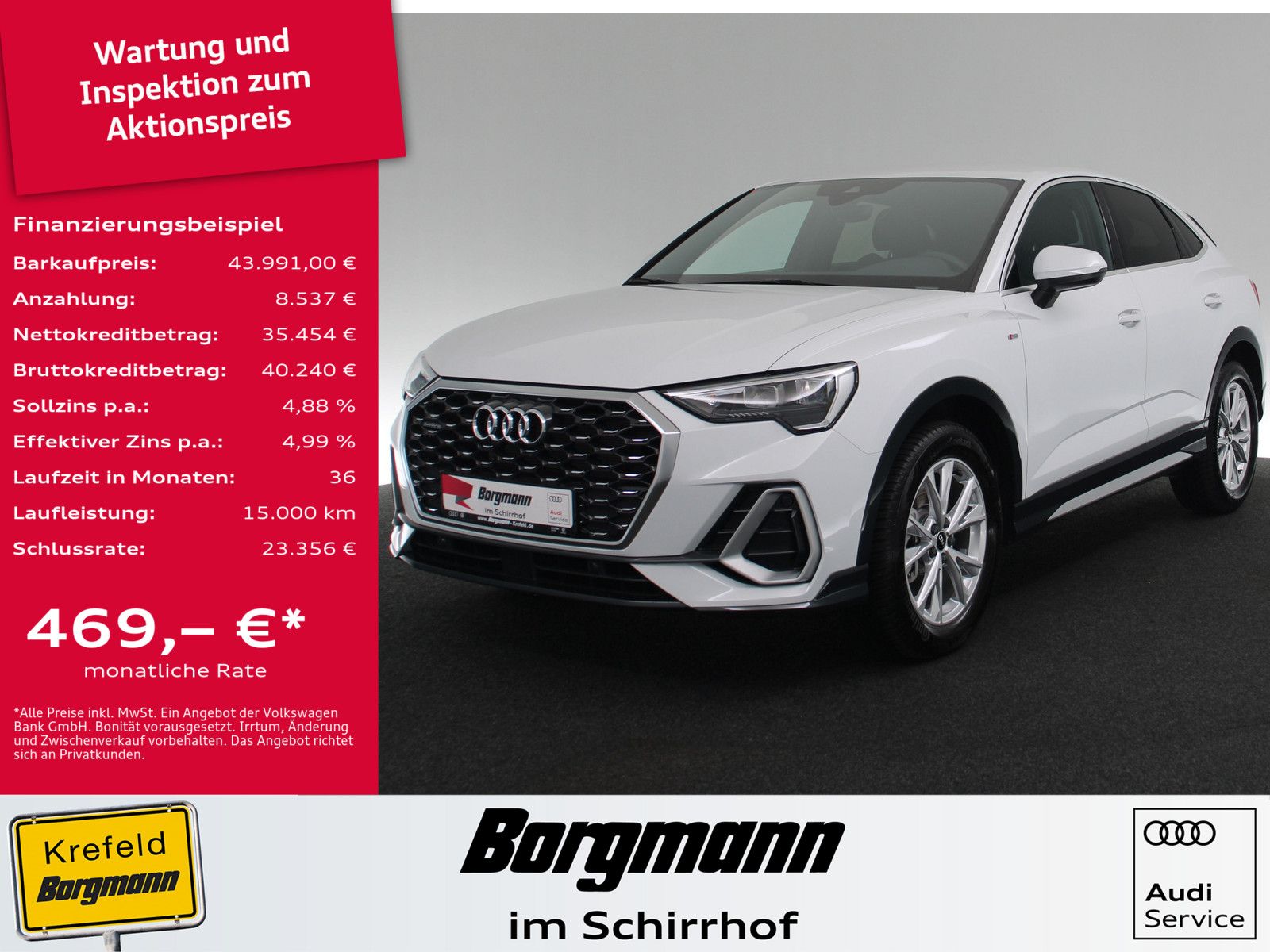 Audi Q3 Sportback 40 TFSI quattro S line - Samsaru's Car Outlet