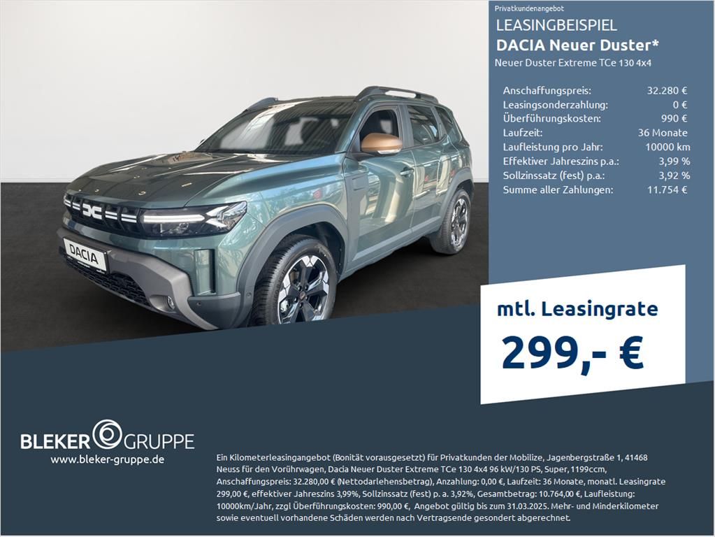 Dacia Duster III 1.2 TCe 130 Extreme 4x4 - Samsaru's Car Outlet