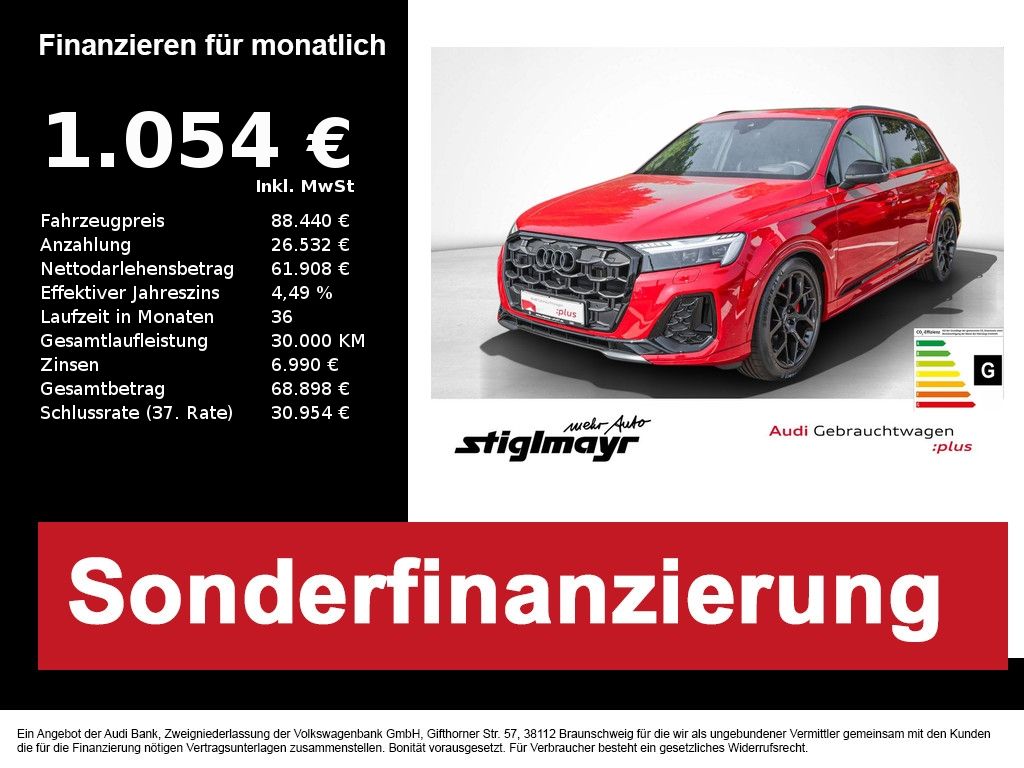 Audi Q7 S-line 50 TDI AHK+B&O+HD-MATRIX+PANO+STANDHZG