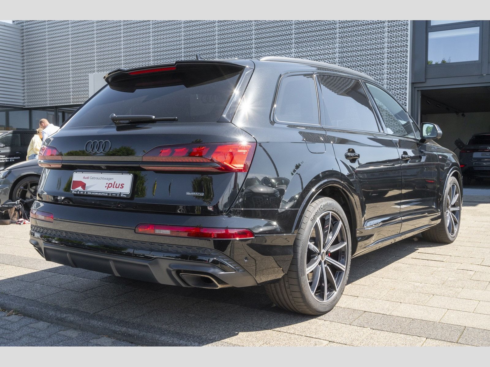 Audi Q7 50TDI 2xS line/All Black/7-Sitze/360°/Pano/Hu