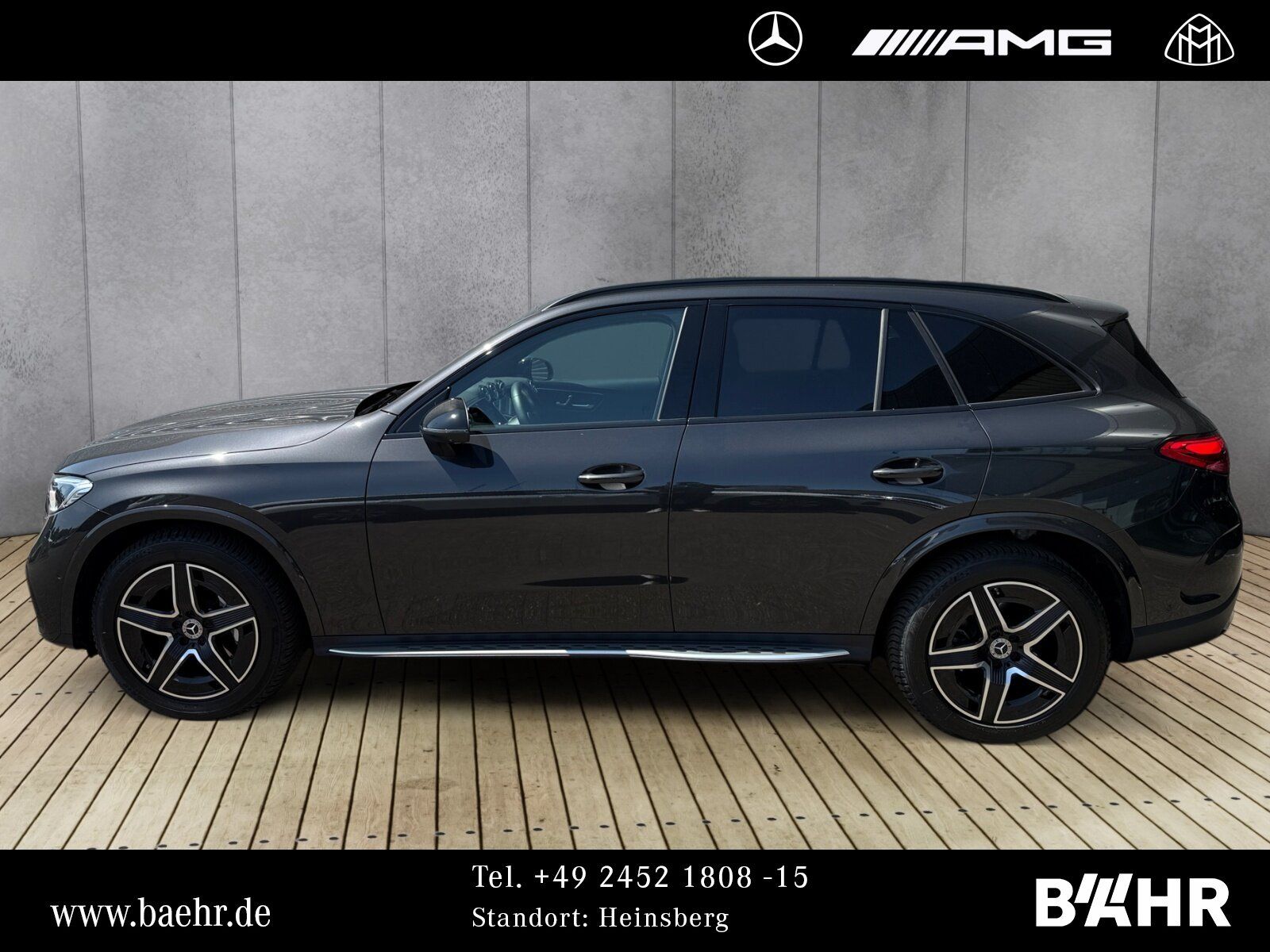 Mercedes-Benz GLC 200 d 4M AMG+Night/MBUX/LED/AHK/360°/LMR-19"