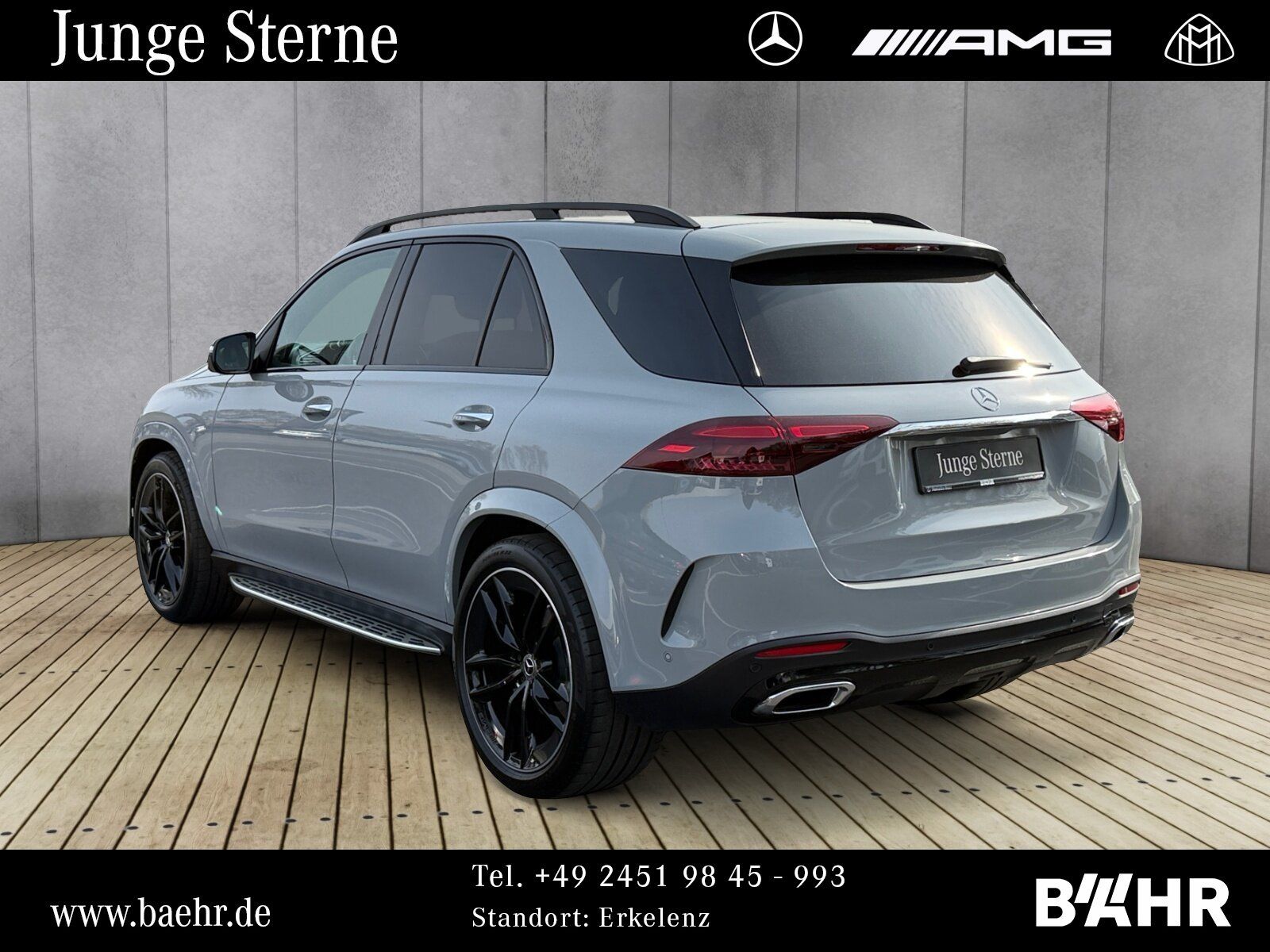 Mercedes-Benz GLE 450 d 4M AMG/alpingrau/Pano/Burmester/AHK/