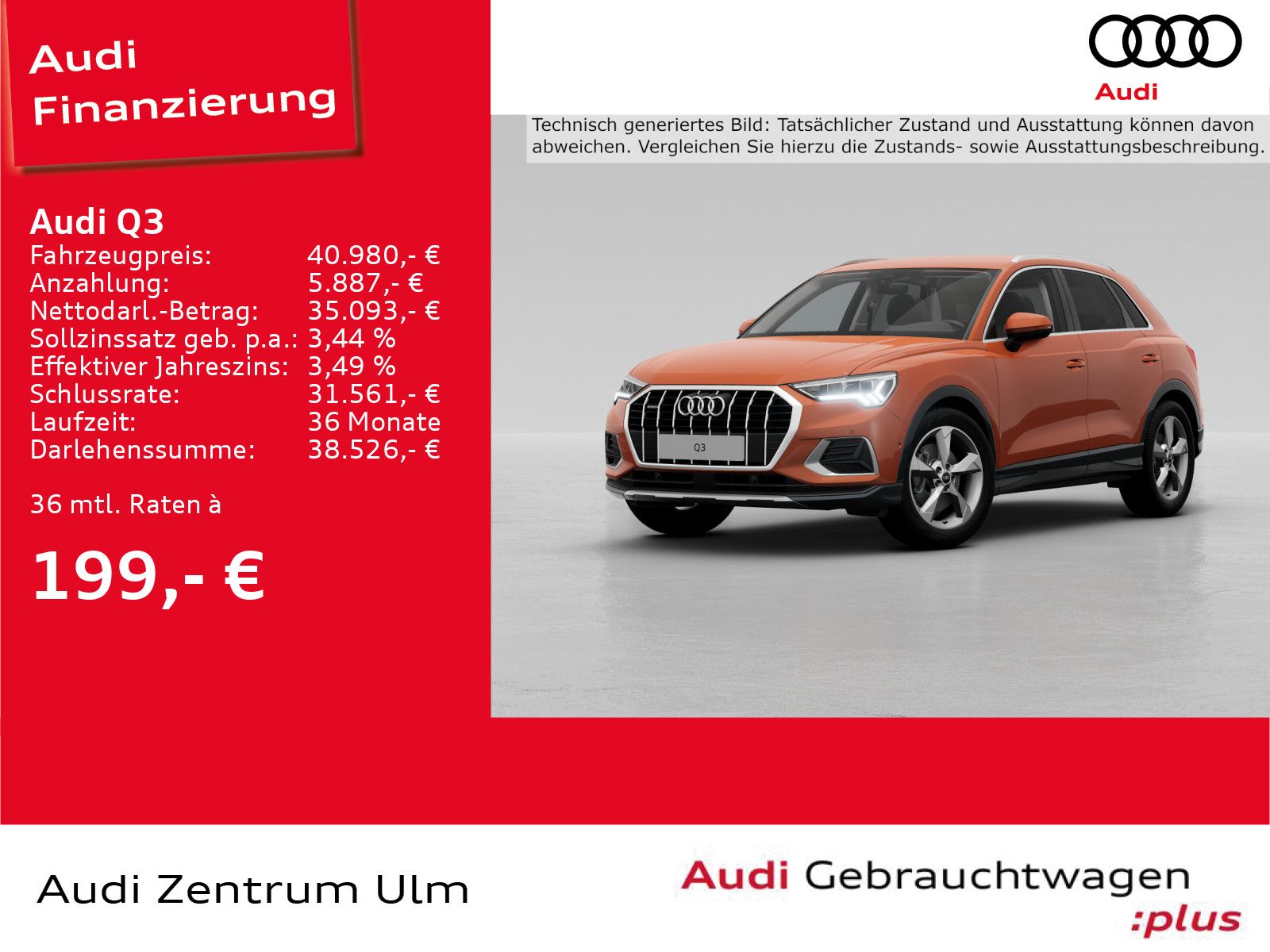 Audi Q3 advanced 40 TFSI qu. - Samsaru's Car Outlet