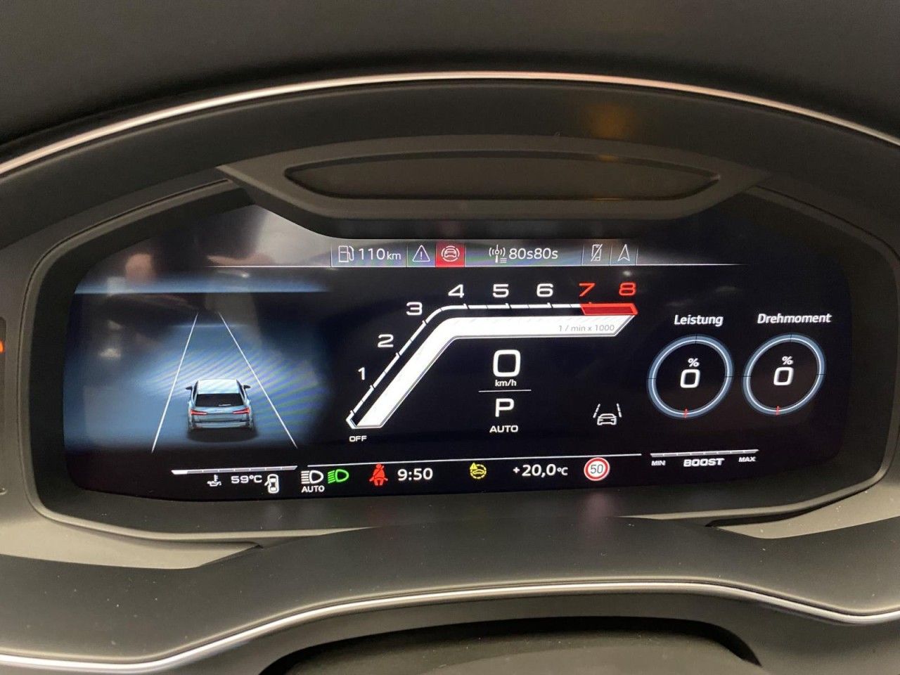 Audi RS 6 Avant performance 4.0 TFSI quattro Standhei