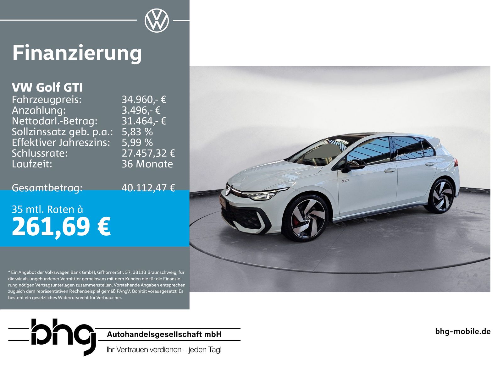 Volkswagen Golf GTI 2.0 TSI DSG *HEAD-UP*LED*KLIMA*