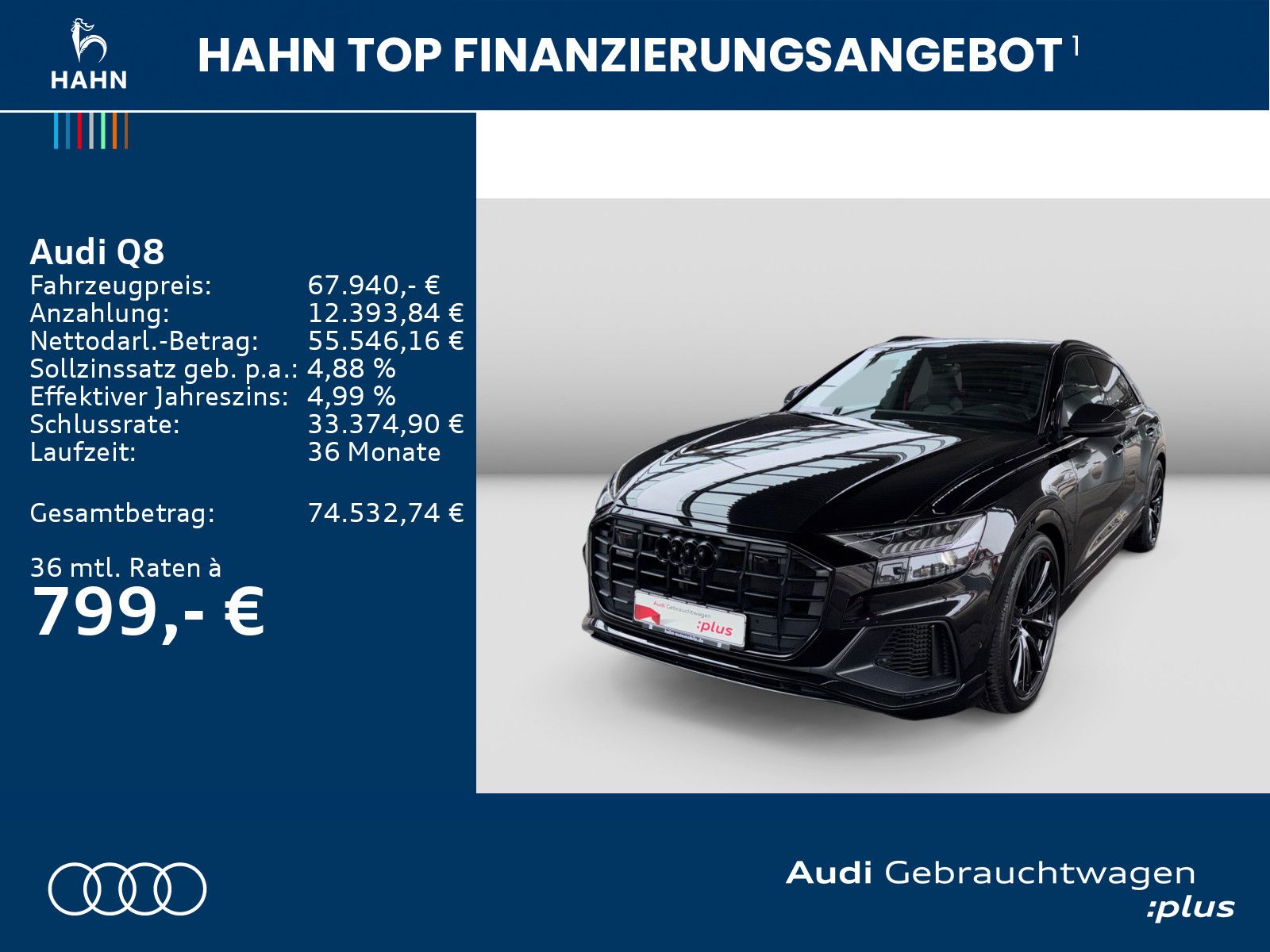 Audi Q8 competition plus 55TFSI quattro S-trc S-Line