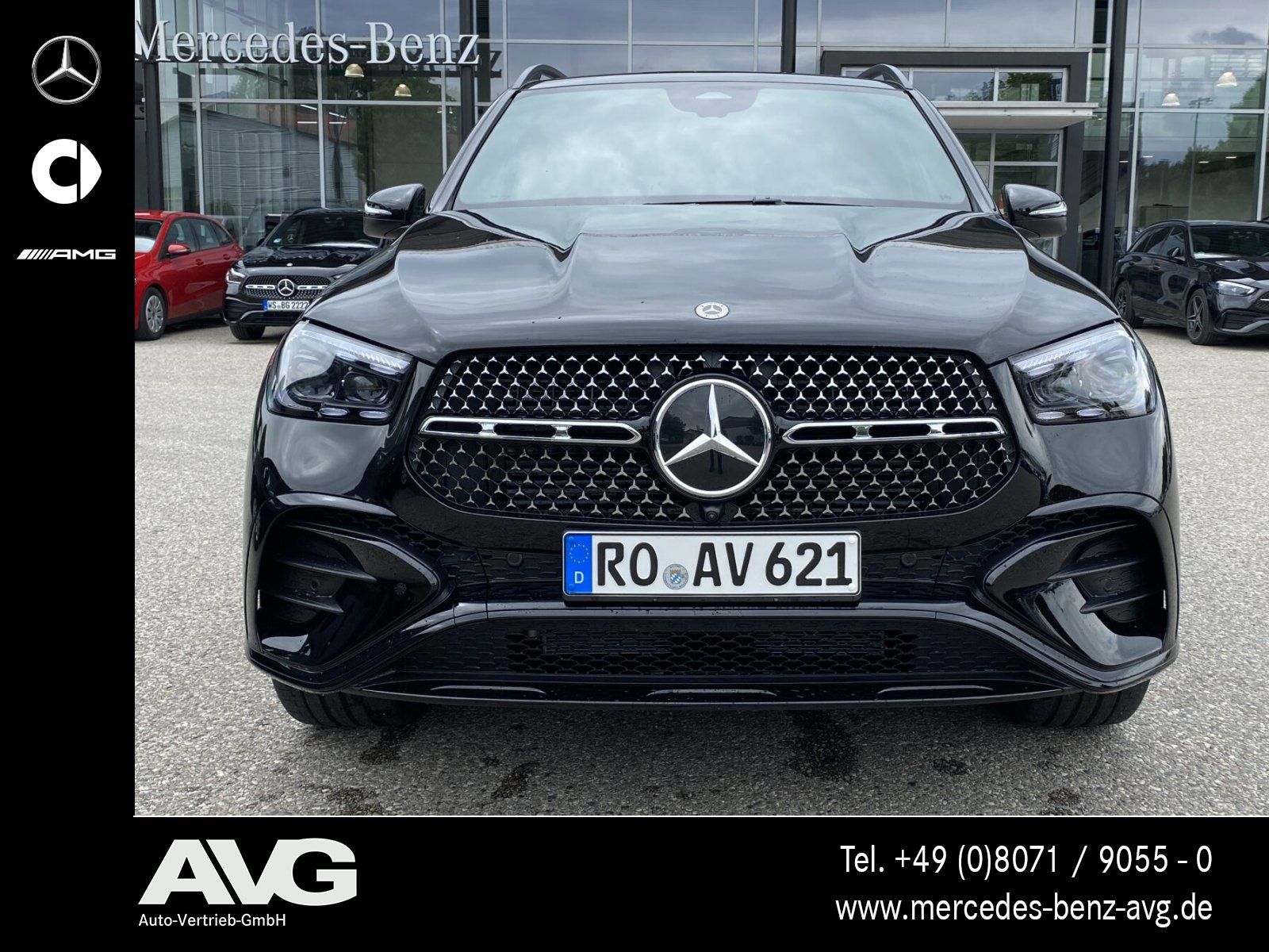 Mercedes-Benz GLE 450 d 4M AMG Pano HuD Stndhzg AHK Air 360°