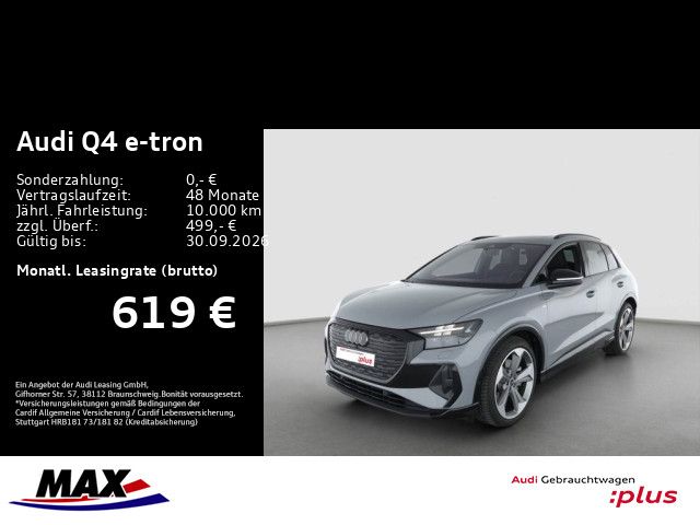 Audi Q4 e-tron 45 QU S LINE MATRIX+PANO+360 +AUGM HUD