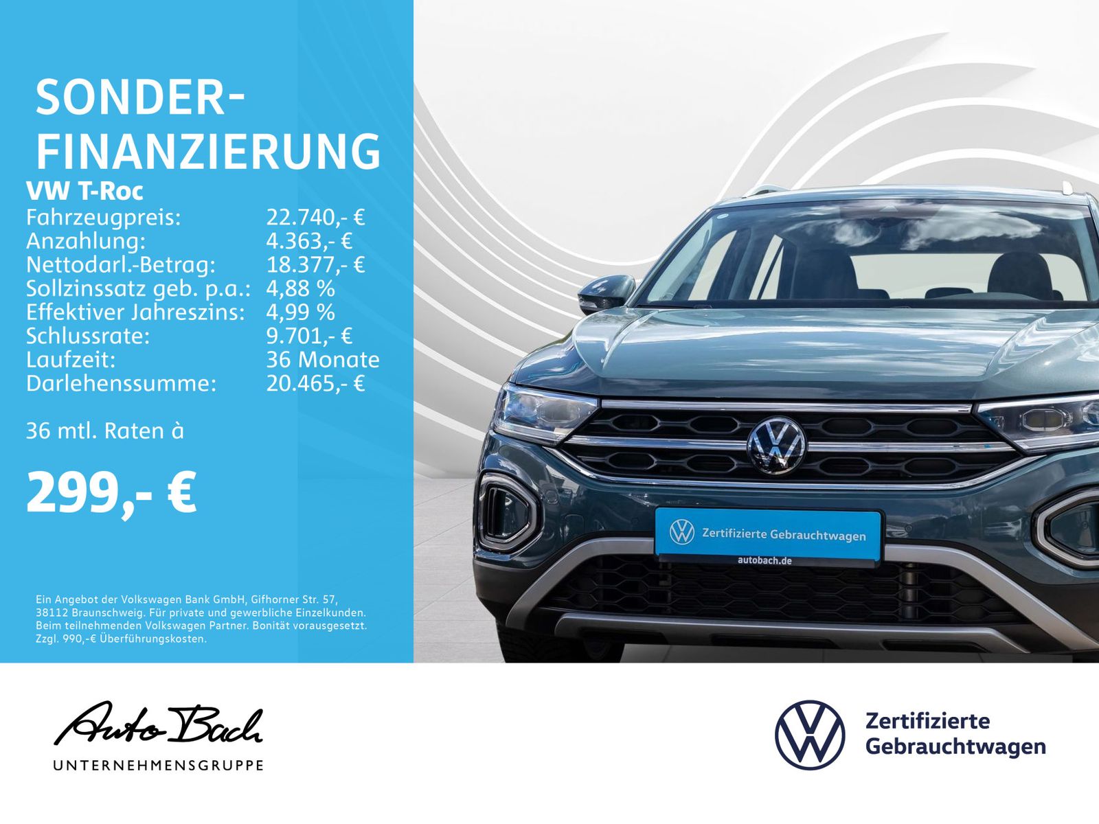 Volkswagen T-ROC 1.0 TSI Style - Samsaru's Car Outlet
