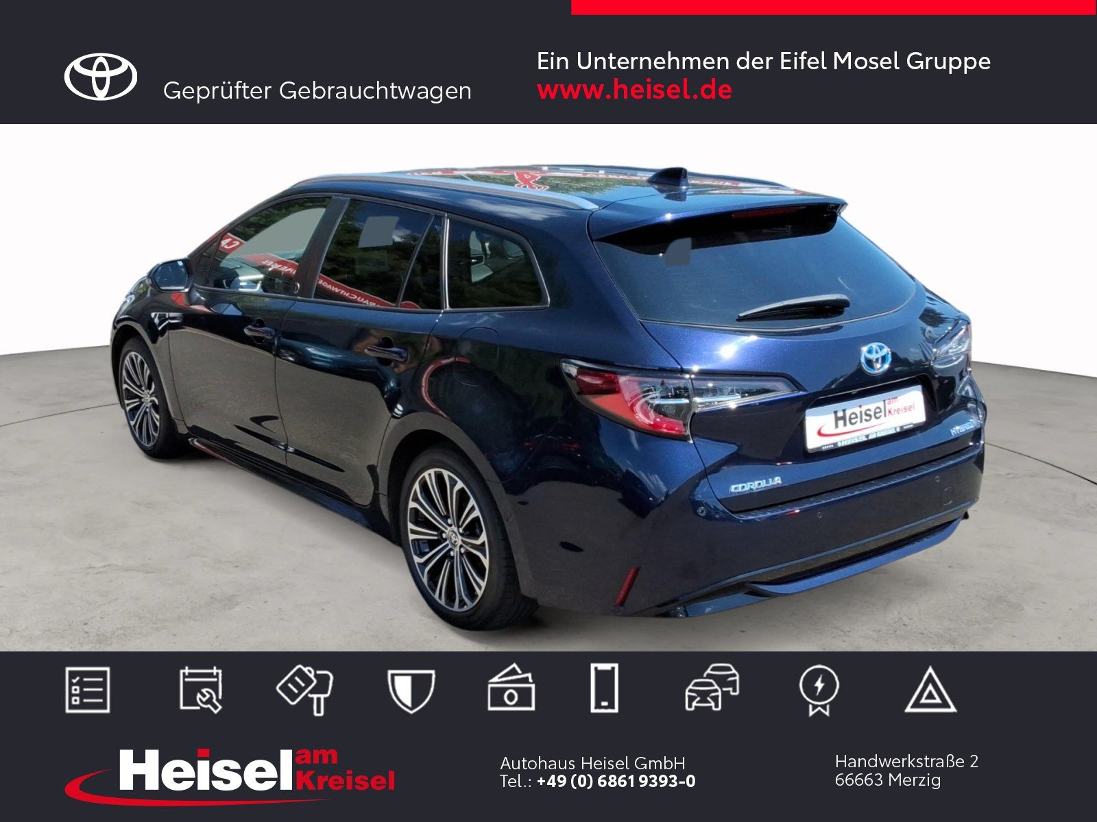 Toyota Corolla Touring Sports 2.0 Hybrid Team D - Samsaru's Car Outlet