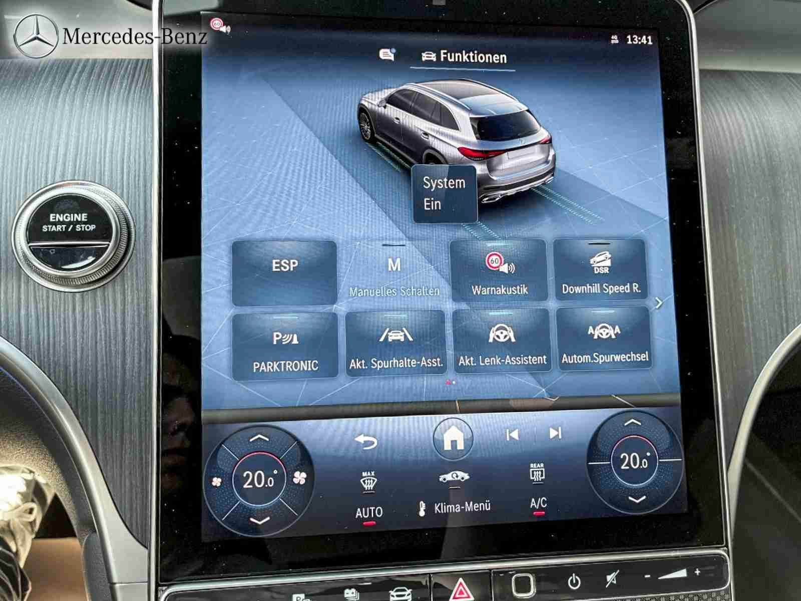 Mercedes-Benz GLC 300 de 4M AMG AHK+Night+Pano+Distro+Spurhalt