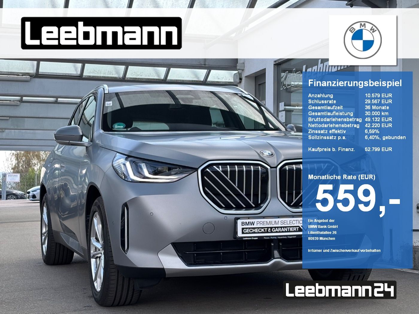 BMW X3 20d xDrive AHK/HUD/SitzLüft GARANTIE-09/2030