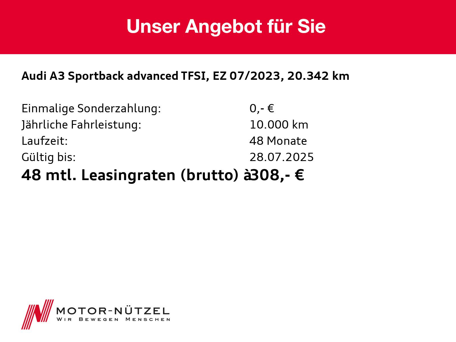 Audi A3 Sportback 40 TFSI e ADVANCED - Samsaru's Car Outlet
