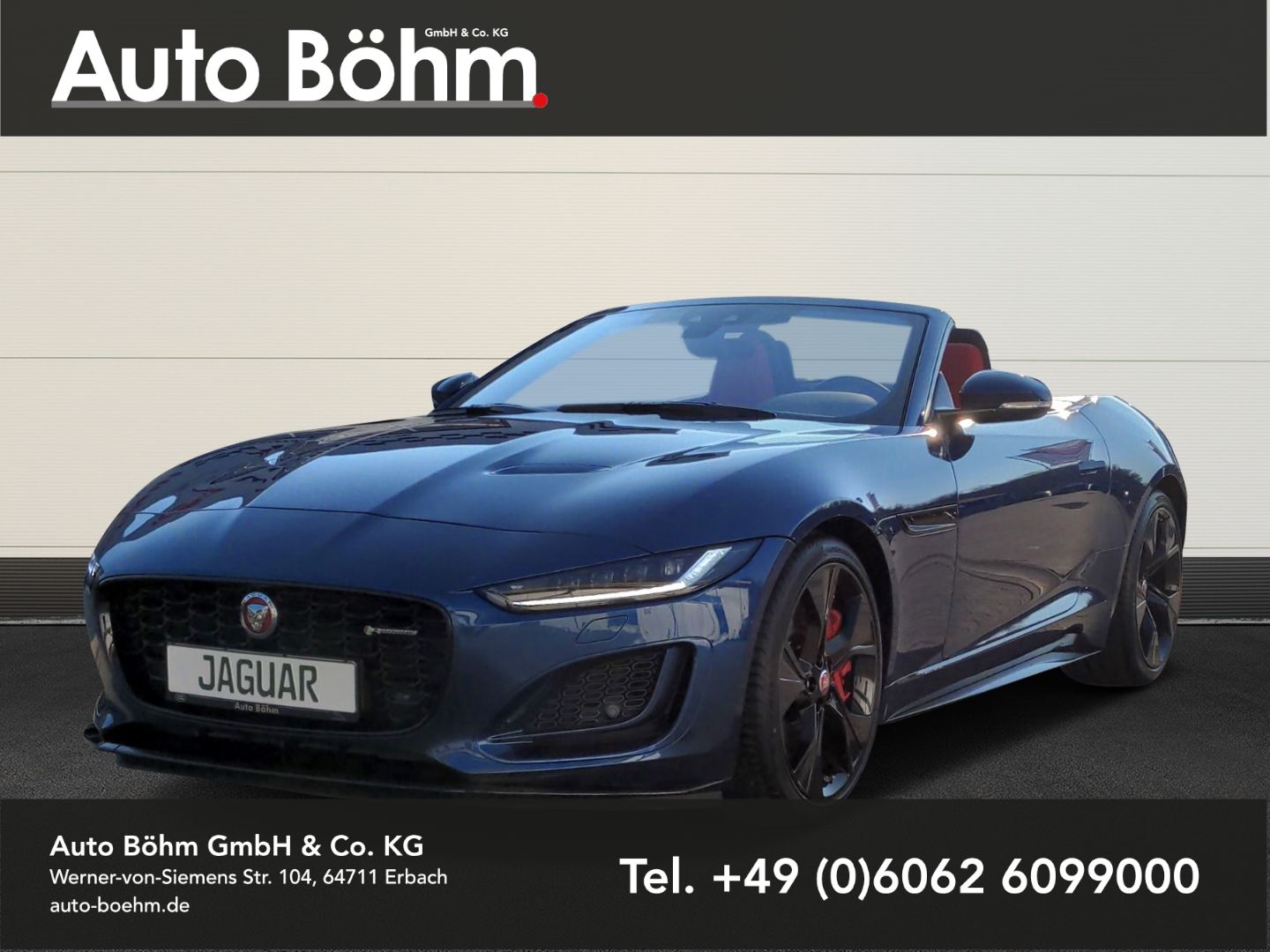 Jaguar F-Type Cabrio R-Dynamic AWD P450+Perf.Sitze+Keyl
