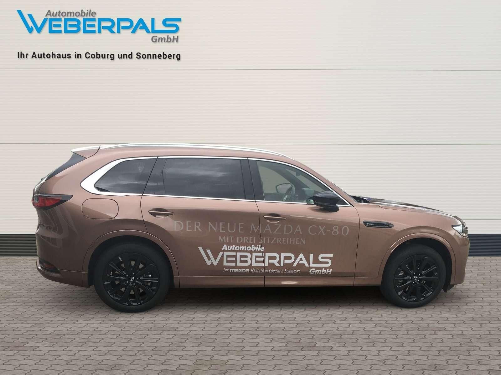 Mazda CX-80 Homura Hybrid AWD-LEDER-BOSE-360 KAMERA-NA