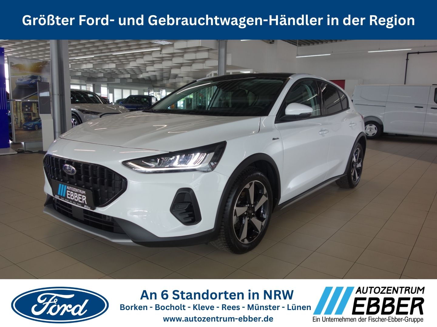 Ford Focus Active X 1.0 EcoBoost MHEV el. Pano Navi L
