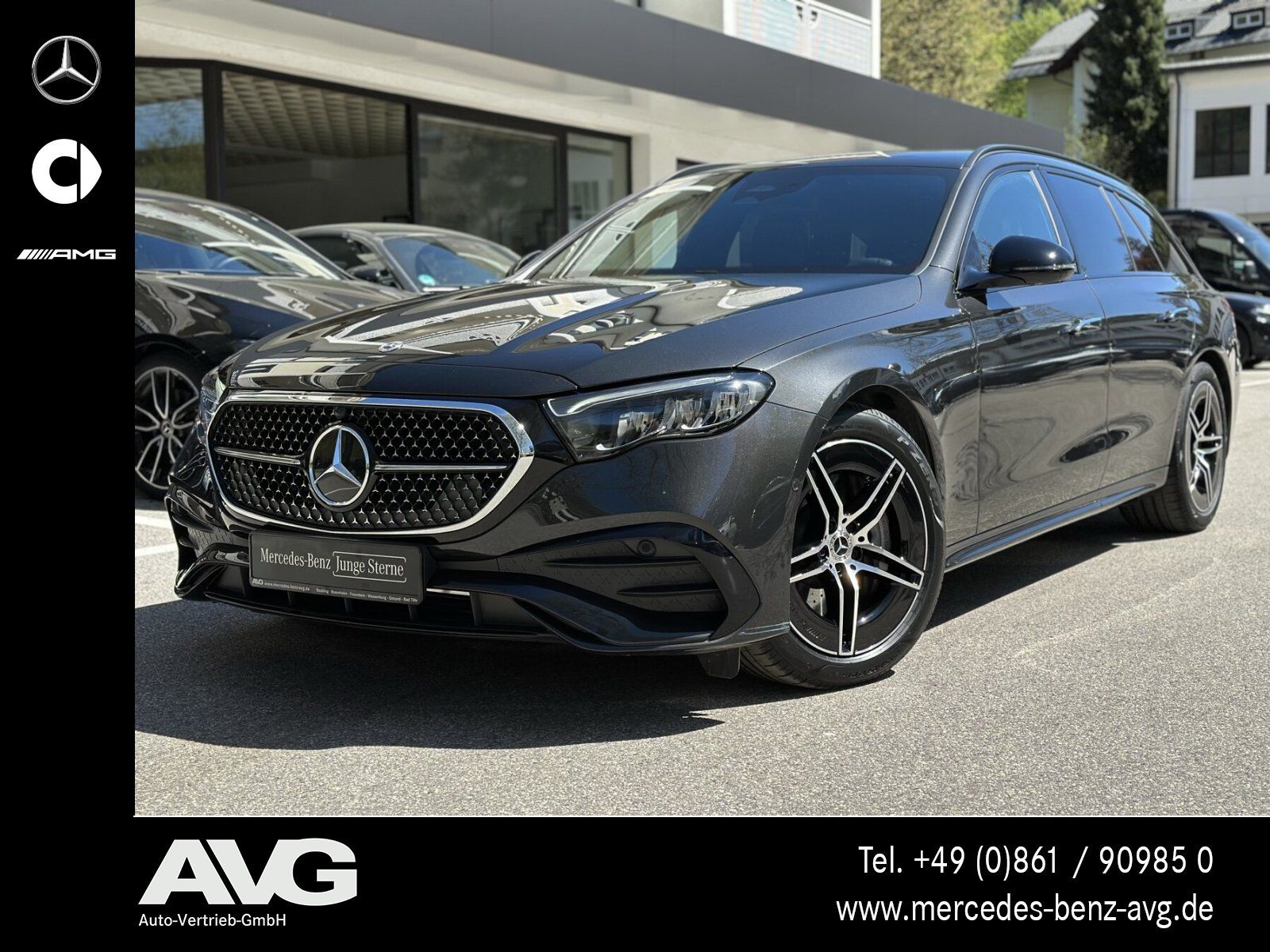 Mercedes-Benz E 220 d 4M T AMG-Advanced AHK Night Distronic