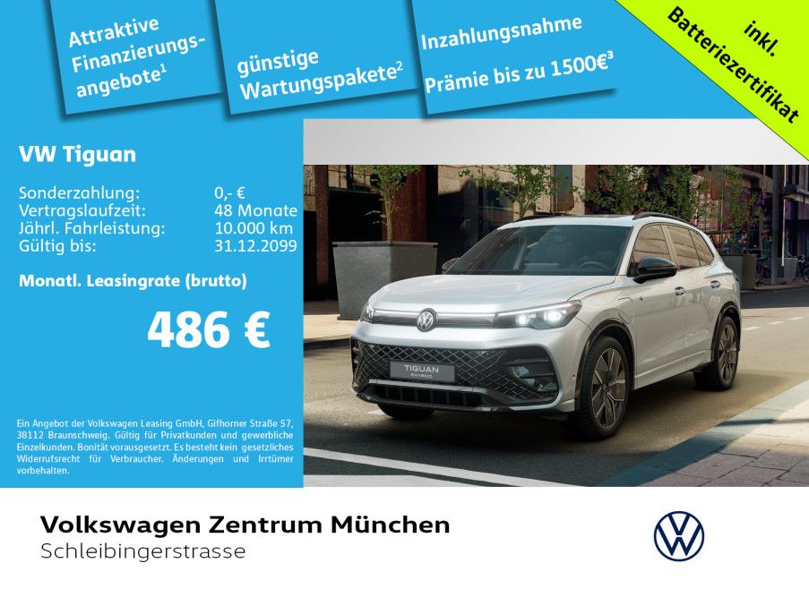 Volkswagen Tiguan 1.5 TSI eHybrid R-Line BlackStyle AHK Led