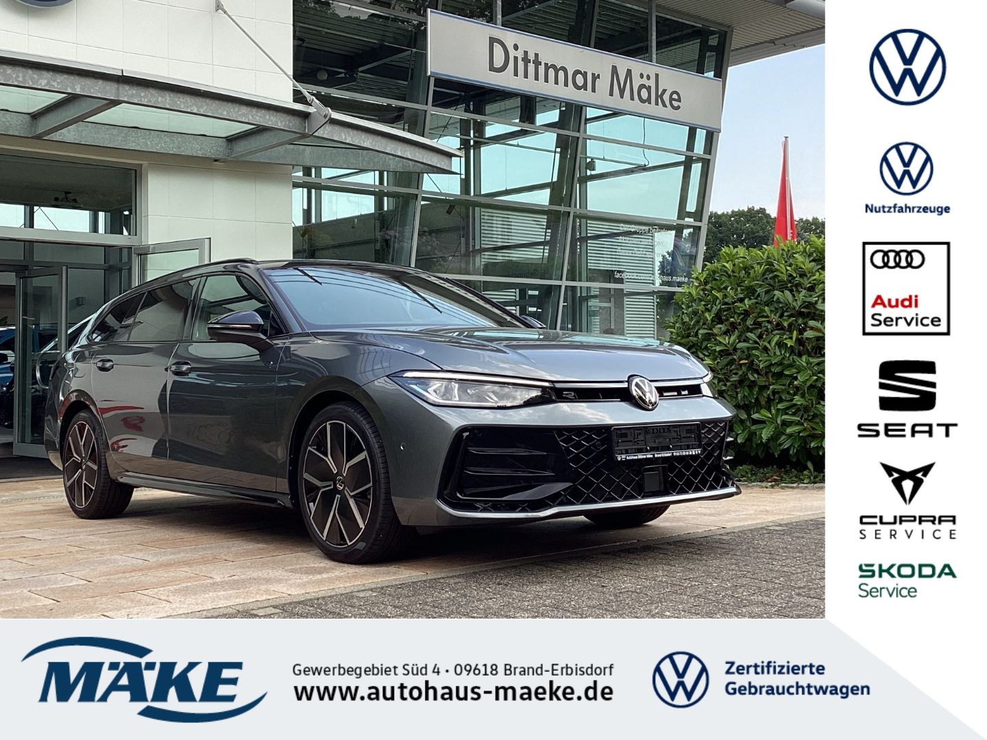 Volkswagen Passat R-Line 2.0 TDI DSG 4MOTION STDHZG DCC AHK