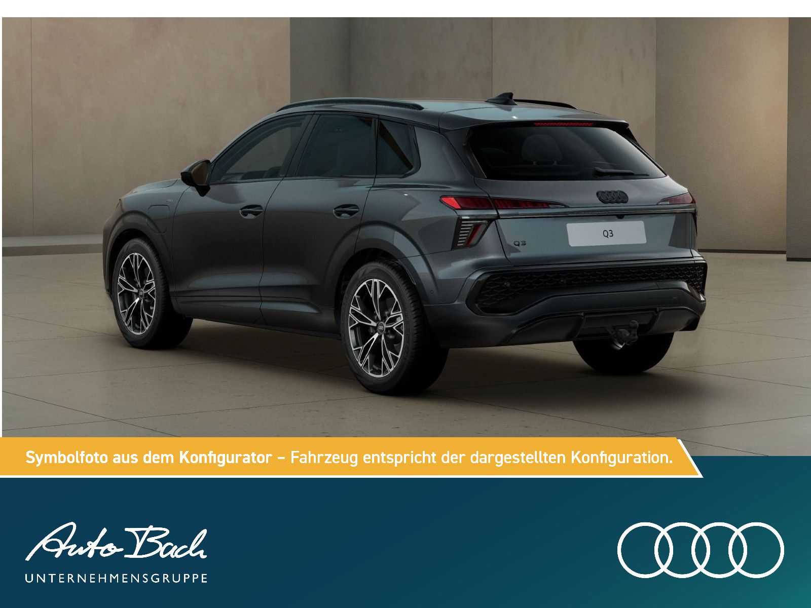 Audi Q3 SUV e-hybrid 200kW TechPlus / 2x S line / 19"
