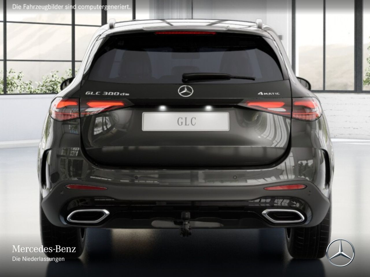 Mercedes-Benz GLC 300 de 4M AMG+NIGHT+PANO+360+AHK+LED+TOTW+9G