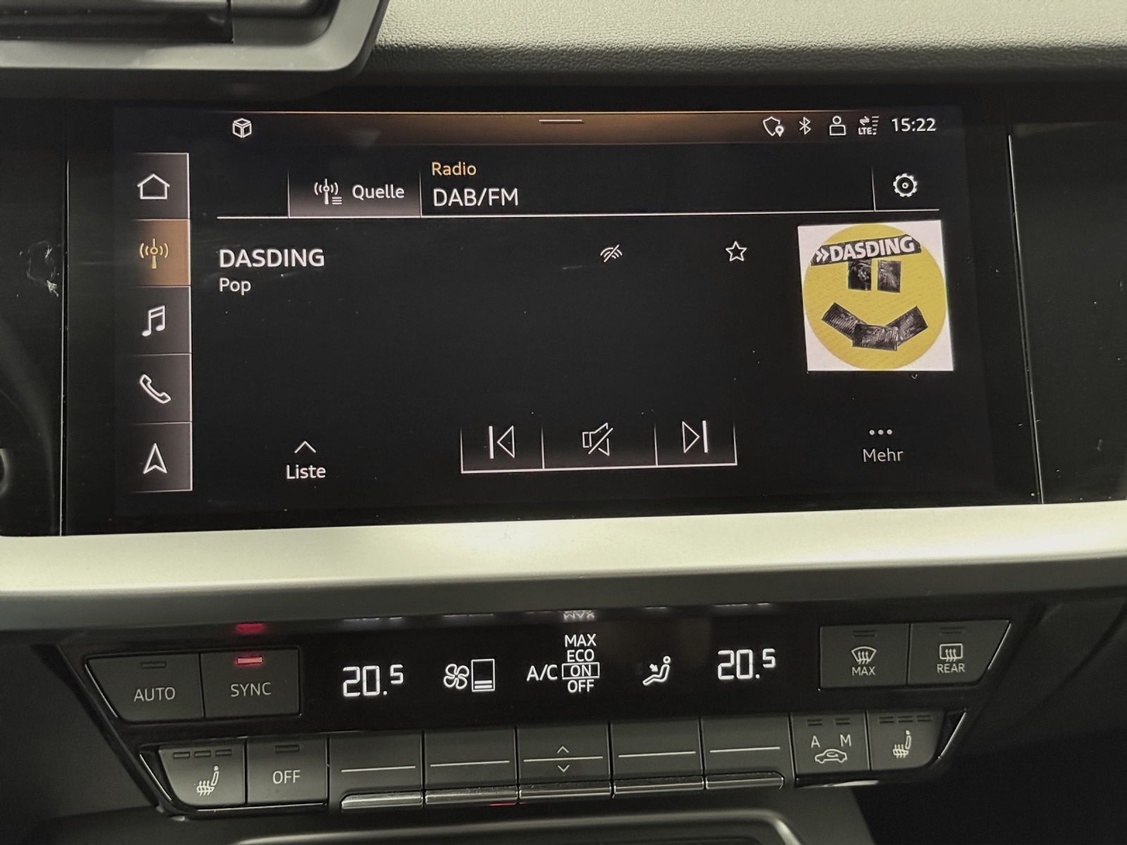 Audi A3 Sportback 45 TFSIe S LINE LM17 TEMPOMAT STAND